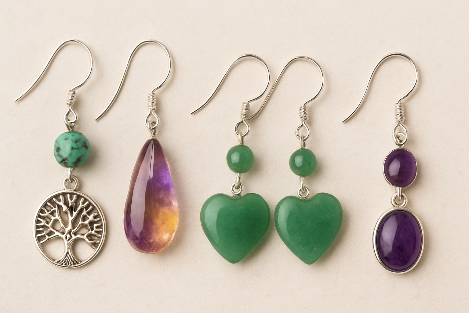 Pendientes con Minerales: Conexión Espiritual y Protección Energética