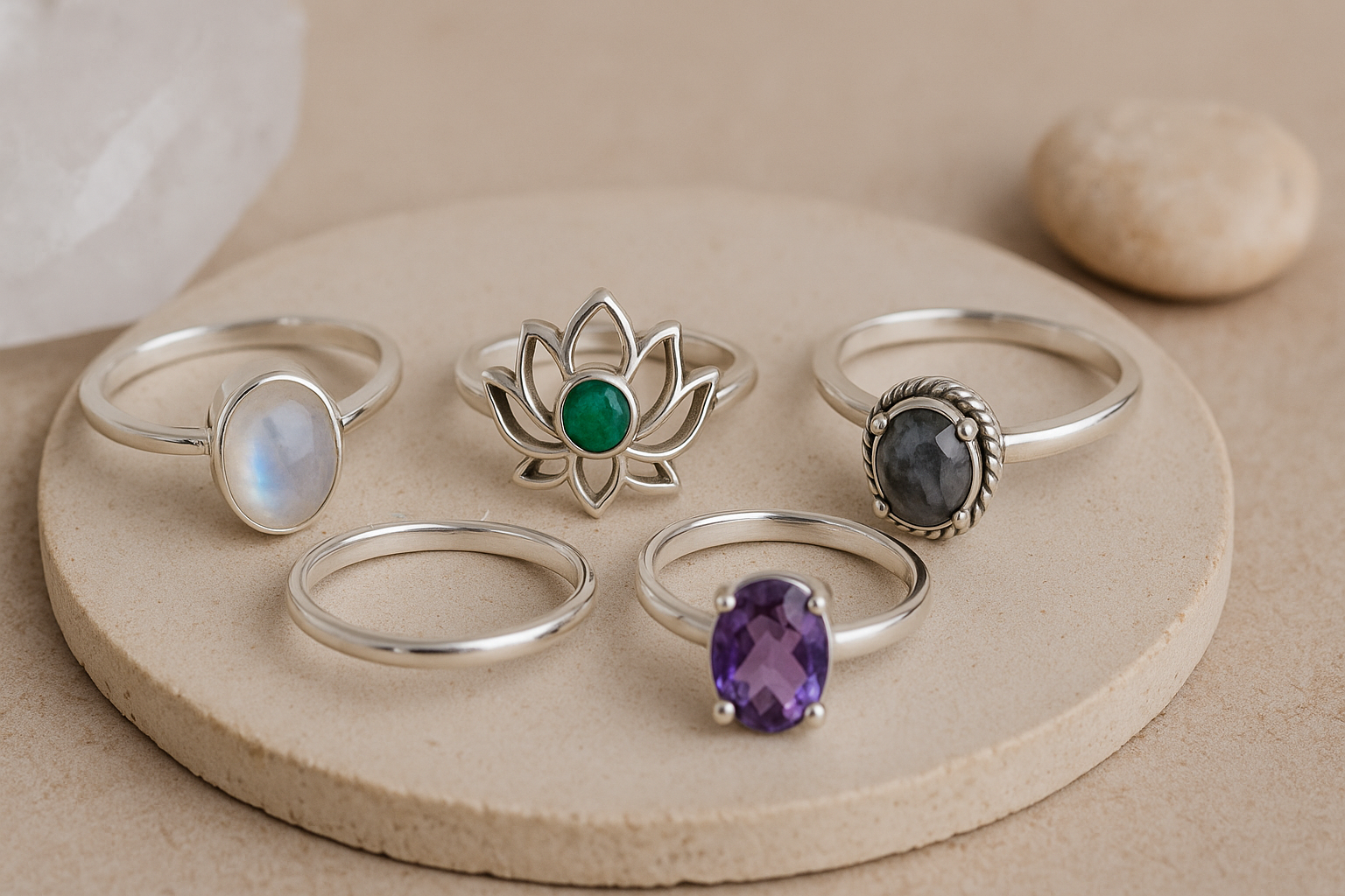 Anillos de Energía y Espiritualidad | Protección, Belleza y Conexión Interior