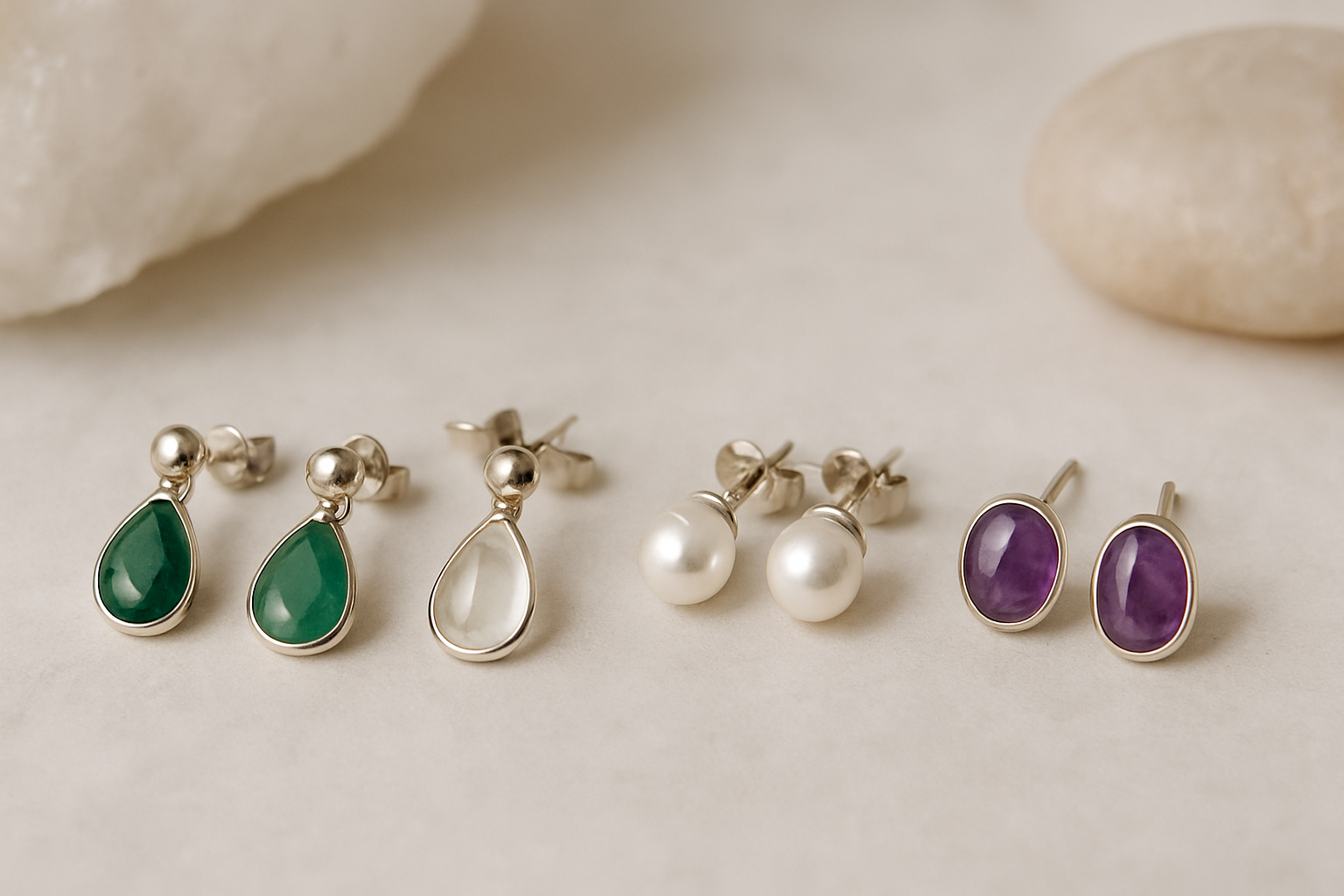 pendientes cortos