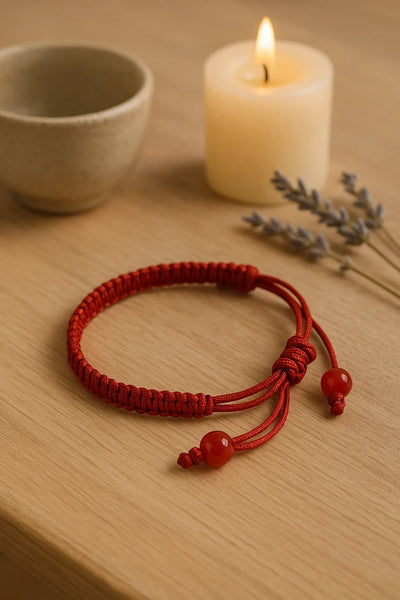 2 Pulseras Tibetanas de la Suerte - Hechas a mano
