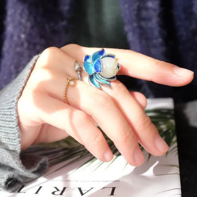 Anillo Flor de Loto – Pureza, Resiliencia y Belleza Atemporal