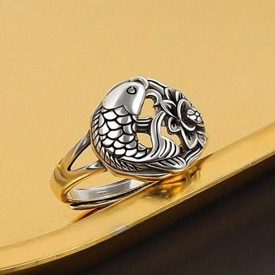 Anillo de loto Koï
