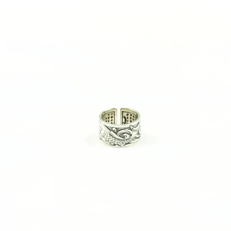 Anillo "matsyayugma" de loto