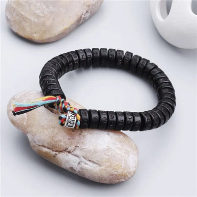 Brazalete de Seis Caracteres – Sabiduría y Paz Interior