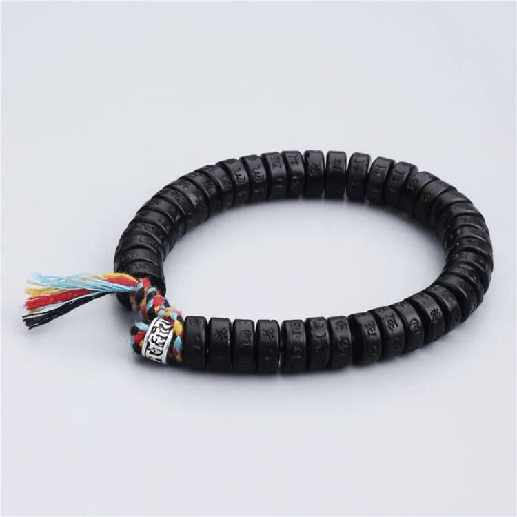 Brazalete de Seis Caracteres – Sabiduría y Paz Interior