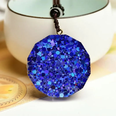 Colgante Orgonita Lapis Lazuli Metatrón – Protección y Energía en Geometría Sagrada