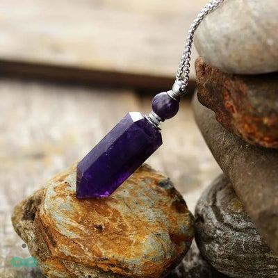 Colgante Protector de Amatista – Serenidad, Energía y Protección