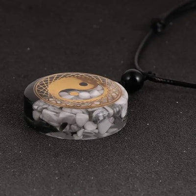 Colgante de Orgonita de Equilibrio Perfecto