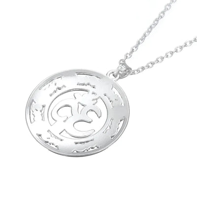 Collar 7 chakras símbolo om
