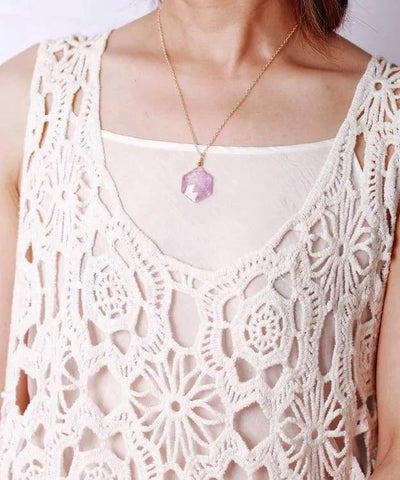 Collar Simplicity en piedra natural