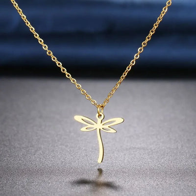 Collar de la sabiduría con libélula