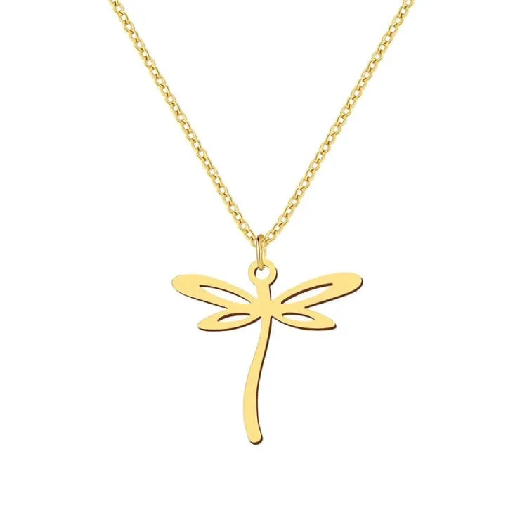 Collar de la sabiduría con libélula