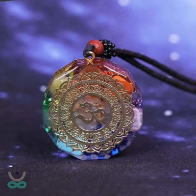 Collar de organita los 7 chakras originales
