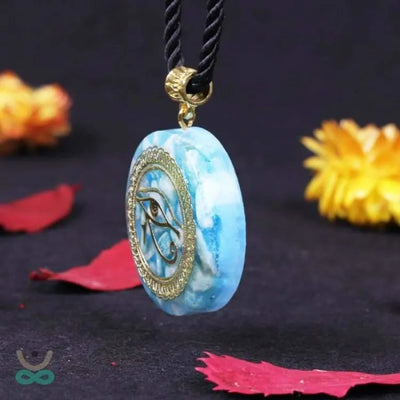 Collar de orgonita "Amazonita Calm".
