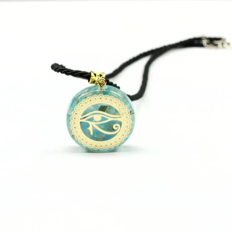 Collar de orgonita "Amazonita Calm".