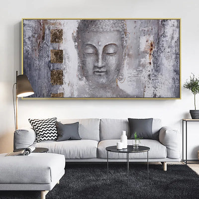 Cuadro de Buda en Reflexión – Armonía, Elegancia y Serenidad para tu Hogar