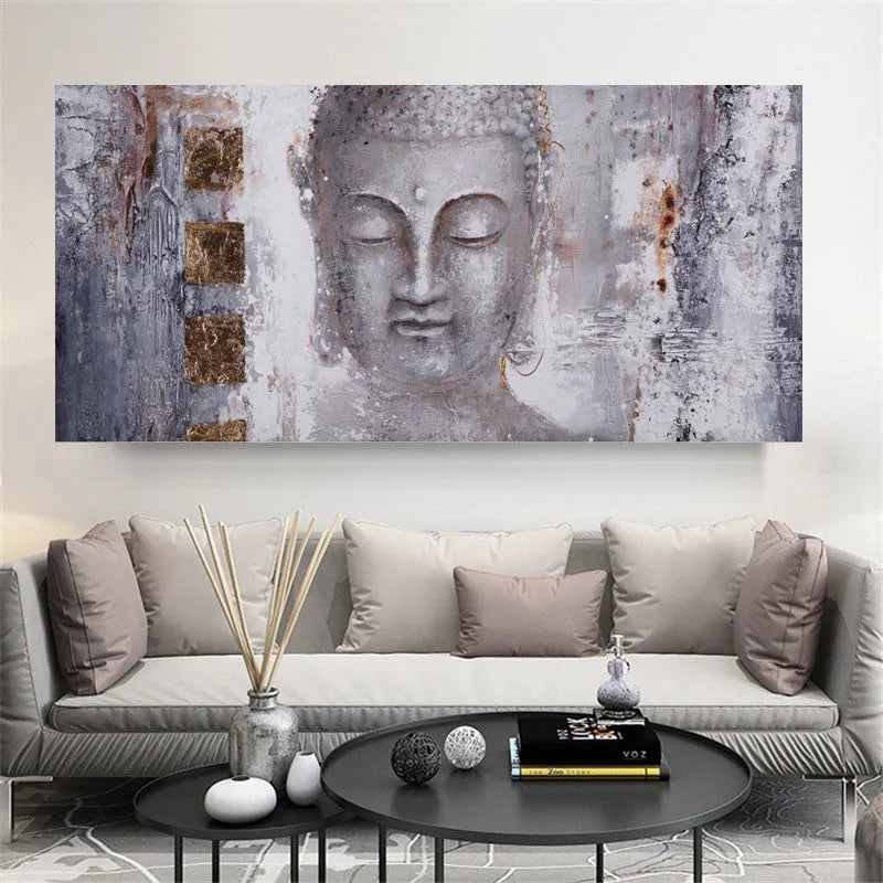Cuadro de Buda en Reflexión – Armonía, Elegancia y Serenidad para tu Hogar