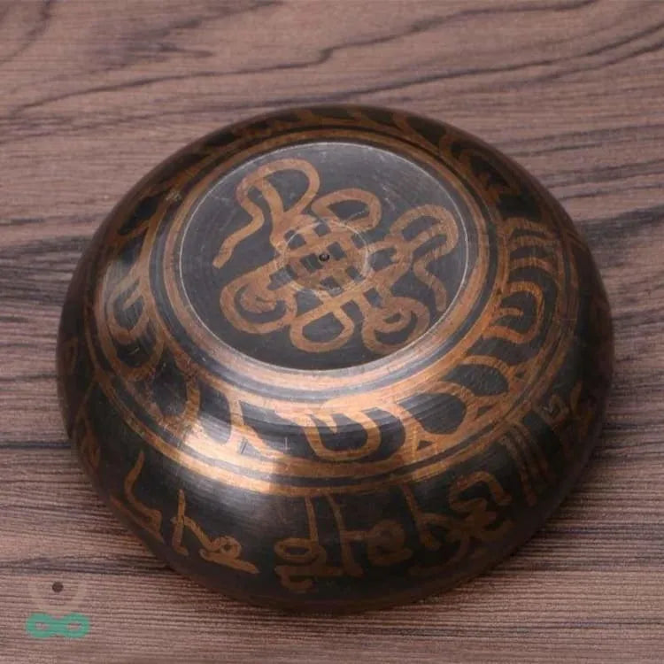 Cuenco tibetano - diseño antiguo