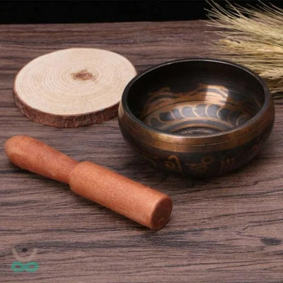Cuenco tibetano - diseño antiguo