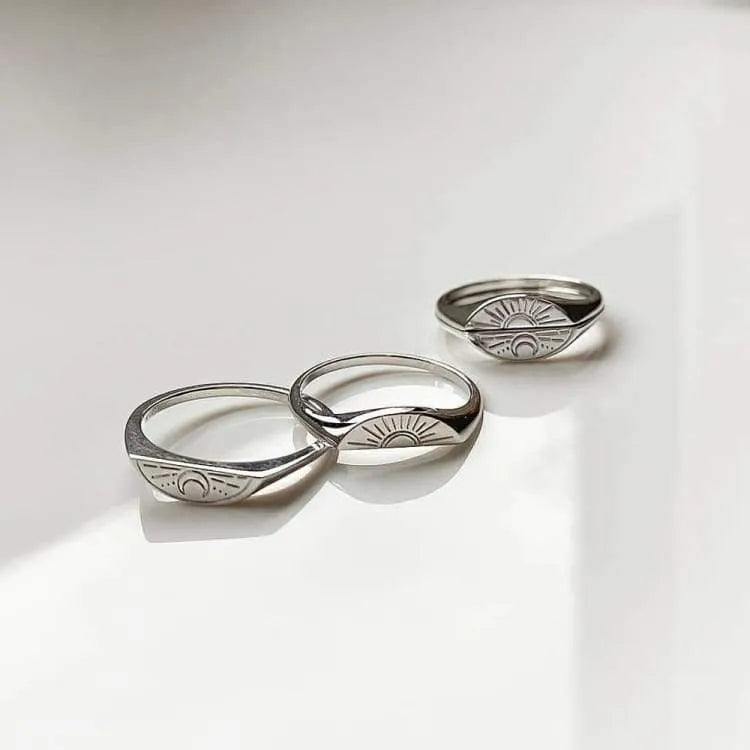 Doble anillo de la unión eterna.