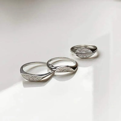 Doble anillo de la unión eterna.