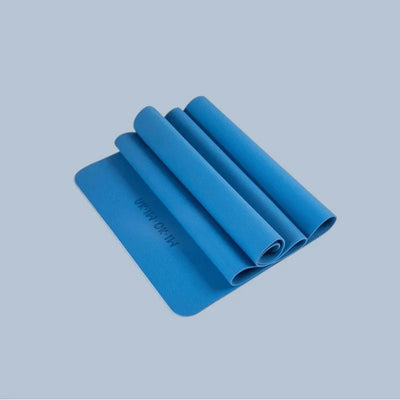 Esterilla Yoga Antideslizante Lisa Azul Cielo