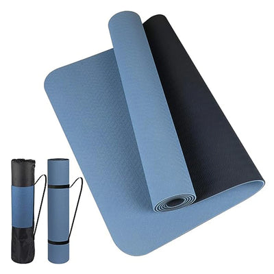 Esterilla de Yoga Antideslizante Azul