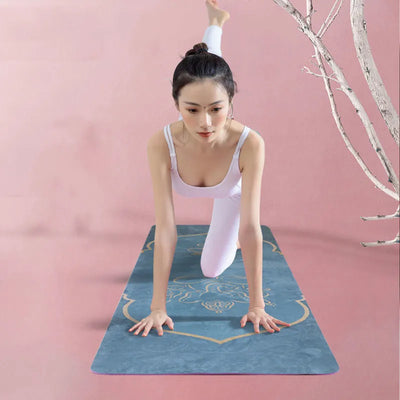Esterilla de Yoga Premium de Ante con Diseño Espiritual