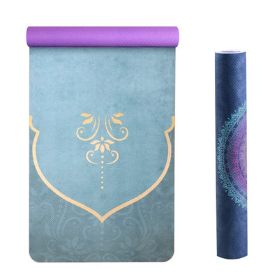 Esterilla de Yoga Premium de Ante con Diseño Espiritual