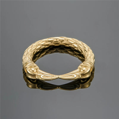 Anillo Zen Lobo de Acero Inoxidable – Fuerza, Libertad y Protección Espiritual