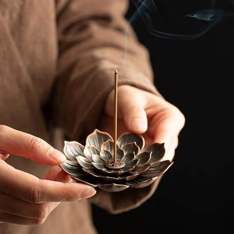 Incensario de la Flor de Loto