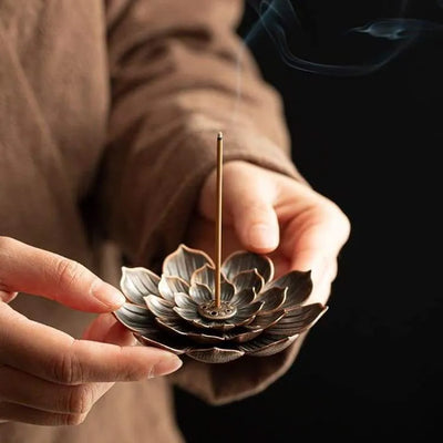 Incensario de la Flor de Loto