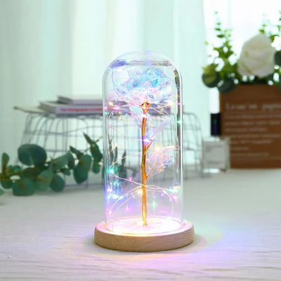 La Rosa Brillante bajo la campana
