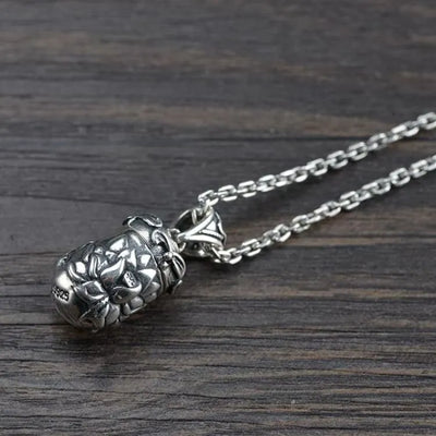 Medalla de oración budista "Lotus Renacimiento"