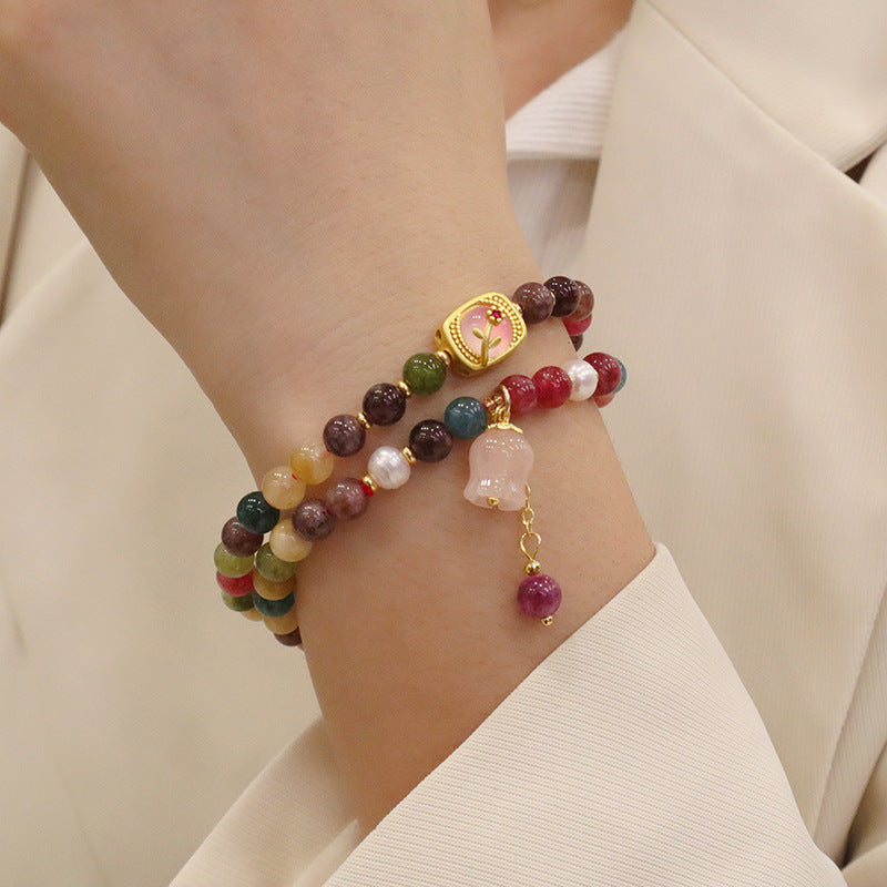 Pulsera de cuarcita y turmalina: armonía y energía vital cada día