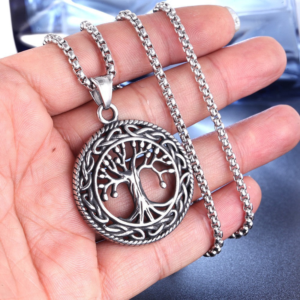Collar Árbol de la Vida Zen Vikingo – Fuerza, Energía y Protección Espiritual