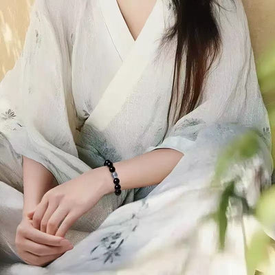 Pulsera de obsidiana y sodalita: protección y claridad para tu día a día