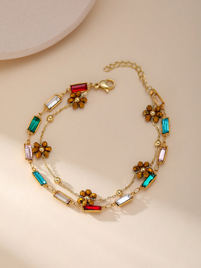 Pulsera de flores: energía femenina y armonía en cada detalle