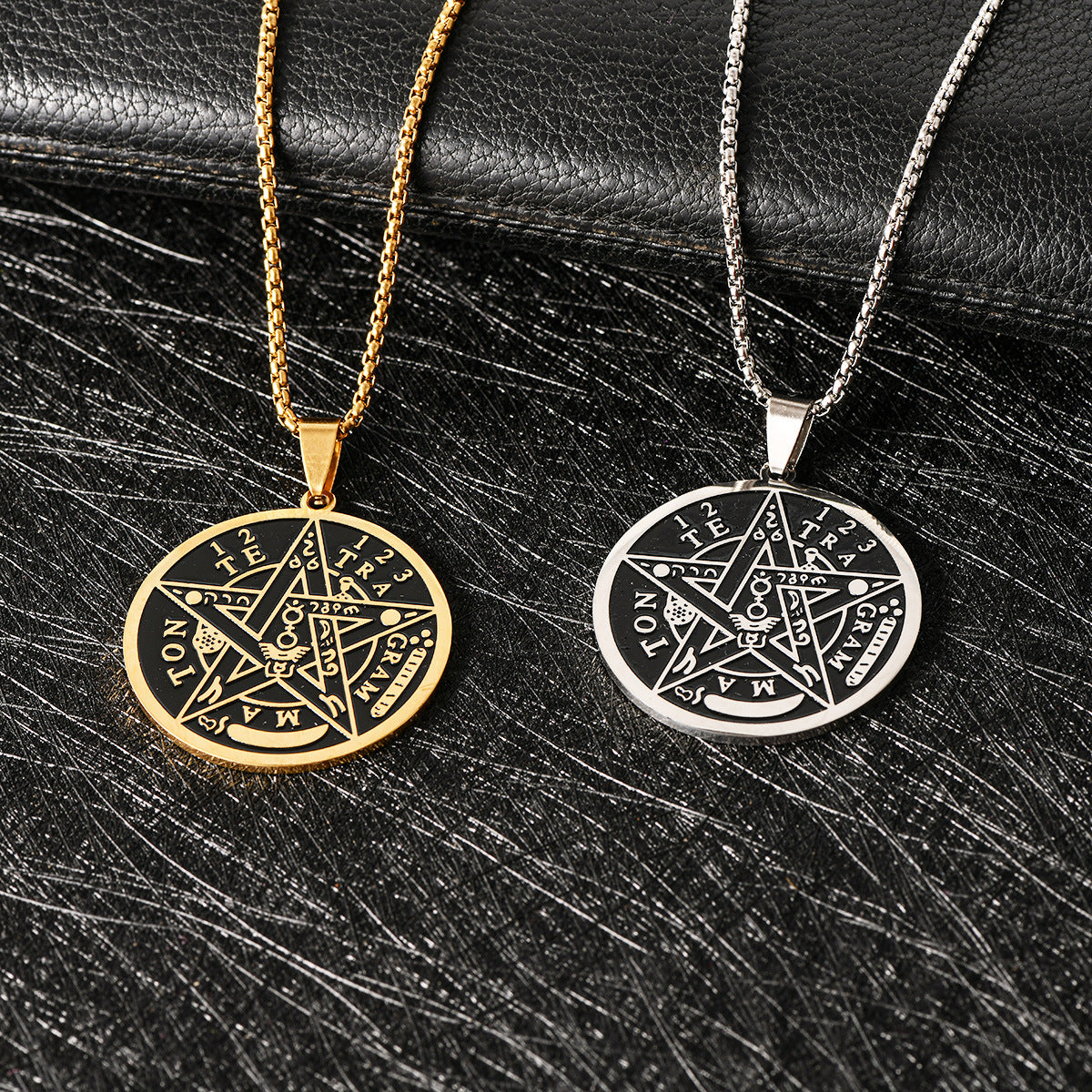 Collar Pentagrama de Salomón Zen – Protección, Sabiduría y Energía Divina