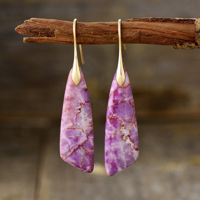 Pendientes energéticos de minerales: armonía, fuerza y protección diaria