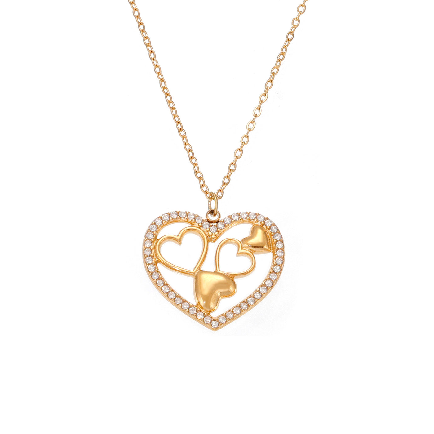 Collar Corazón: Amuleto de Amor y Claridad