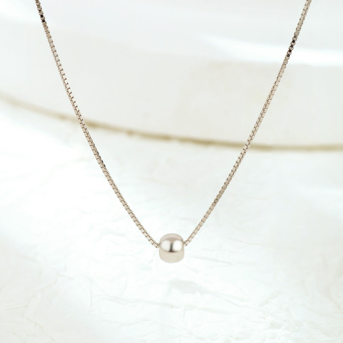 Collar estrella de la suerte con cuentas en plata 925, símbolo de guía y fortuna personal