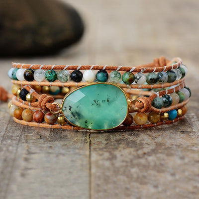 Pulsera Bohemia de Ágata Natural – Conecta con tu energía