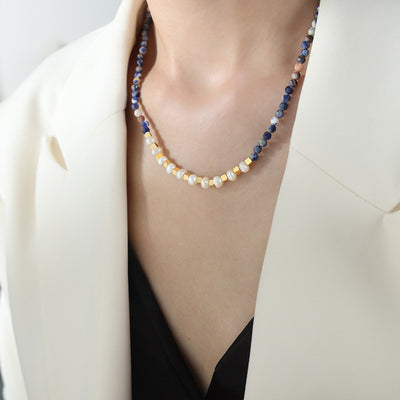 Collar Armonía Vital: Aventurina y Perlas para una Energía Renovada