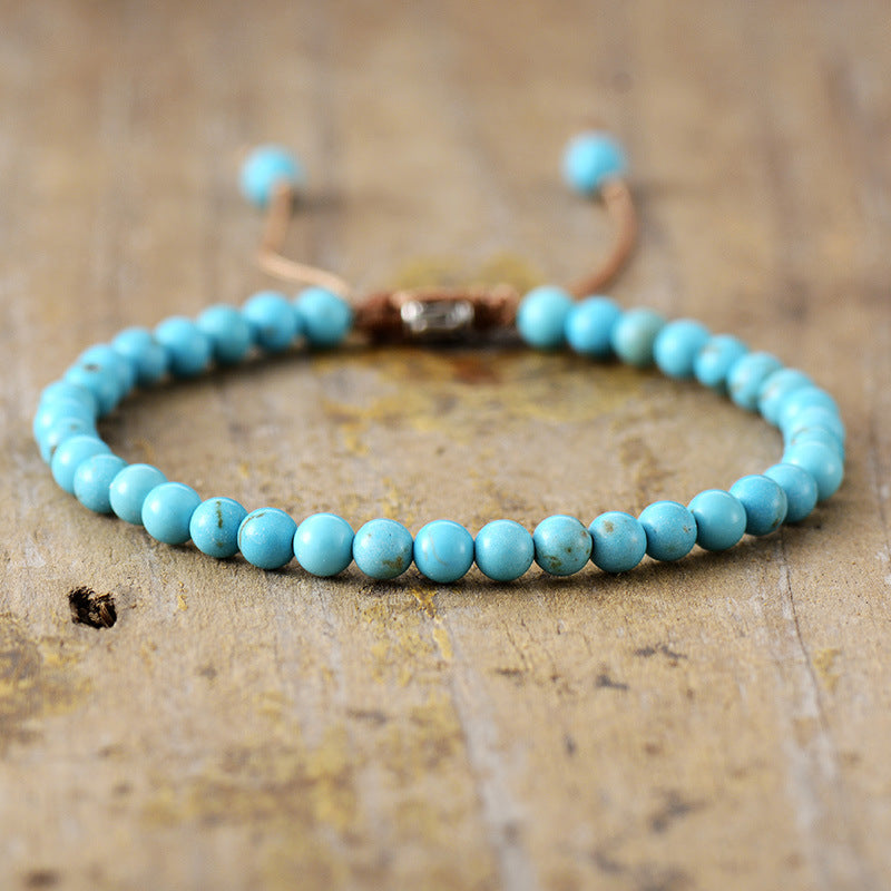 Pulsera Mineral Turquesa – Equilibra tu Energía con Estilo