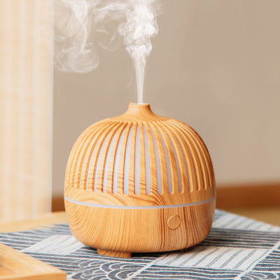 Difusor de Aromaterapia de Madera – Bienestar y Energía Positiva