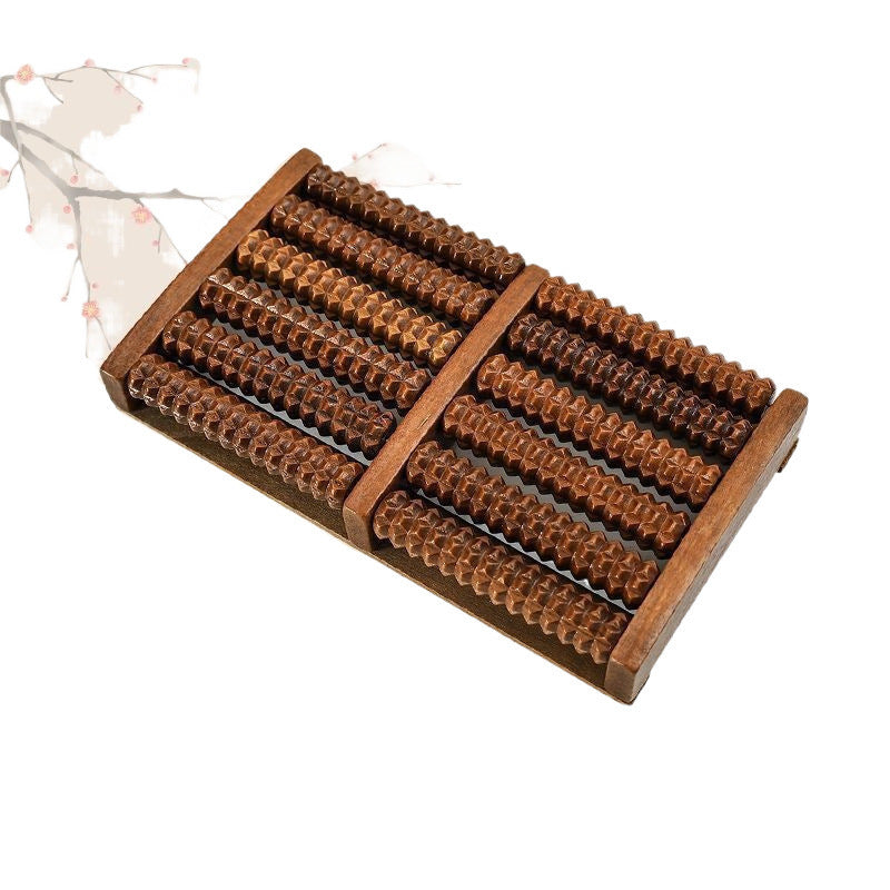 Masajeador de Pies de Madera – Armonía, Relajación y Energía Vital