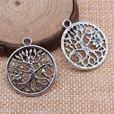 Colgante Sol, Luna y Árbol de la Vida Zen – Armonía, Luz y Energía Universal