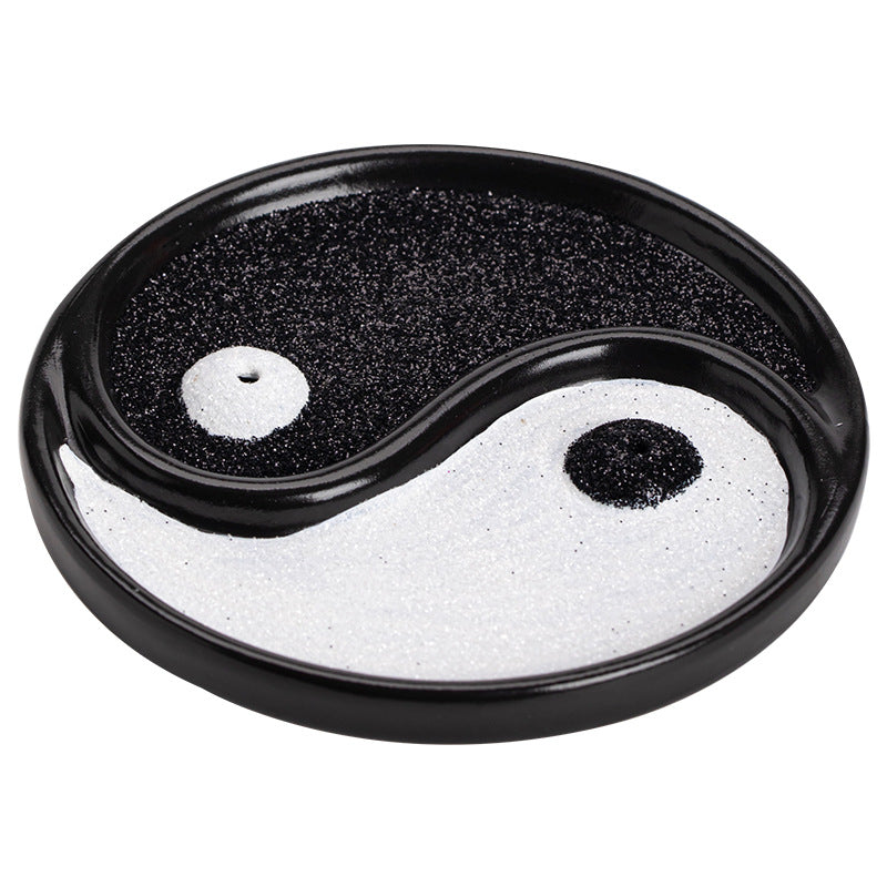 Porta Incienso Tai Chi de Cerámica – Equilibrio y Armonía Interior
