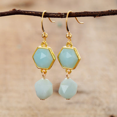 Pendientes de Aventurina: Armonía, Suerte y Elegancia Natural